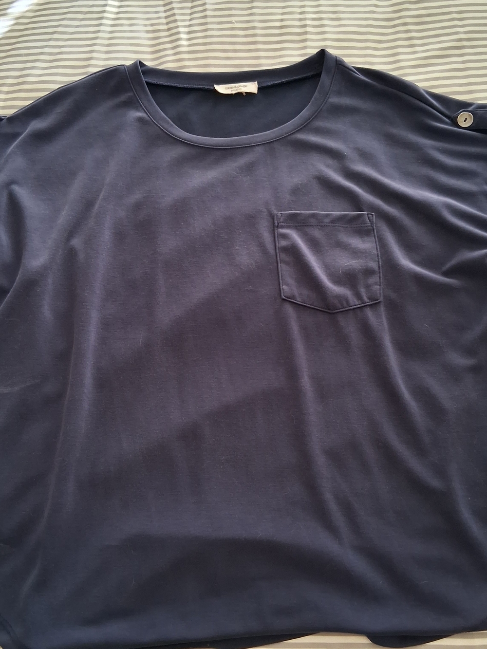 Cable & Gauge Navy Pocket Tee